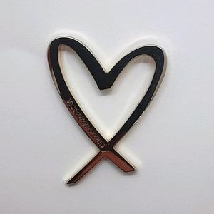 Victoria’s Secret Vintage Silver-tone Heart Pin